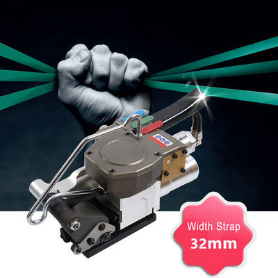 kupować Zadzwoń do nas na MINI GIFT! zakres siły napięcia 6000N Strapper Tool Tapes Strapping Machine 25-32MM PP PET pneumatic Banding Tools online manufacture