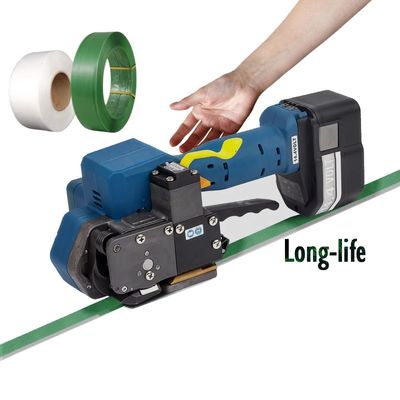 Buy Electric Battery Powered Plastic Strapping Tool PP PET Strapping Seal Making Machine online manufacture